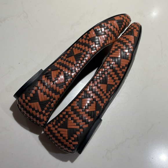 Rebecca Minkoff Uma Woven Leather Ballet Flat - Size 7 - Picture 6 of 6